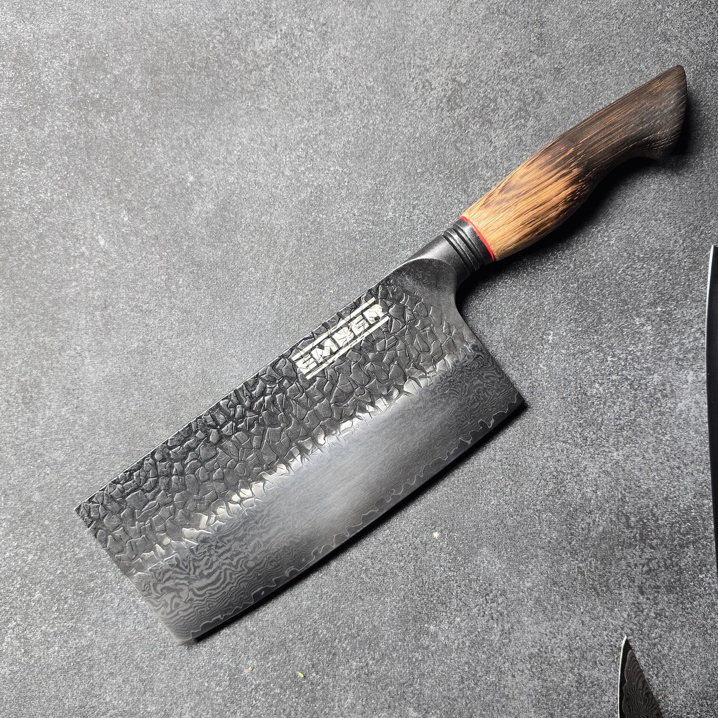 ASKA! CUCHILLO DE CHEF ORIENTAL STONEWASH Y DAMASCO 8"