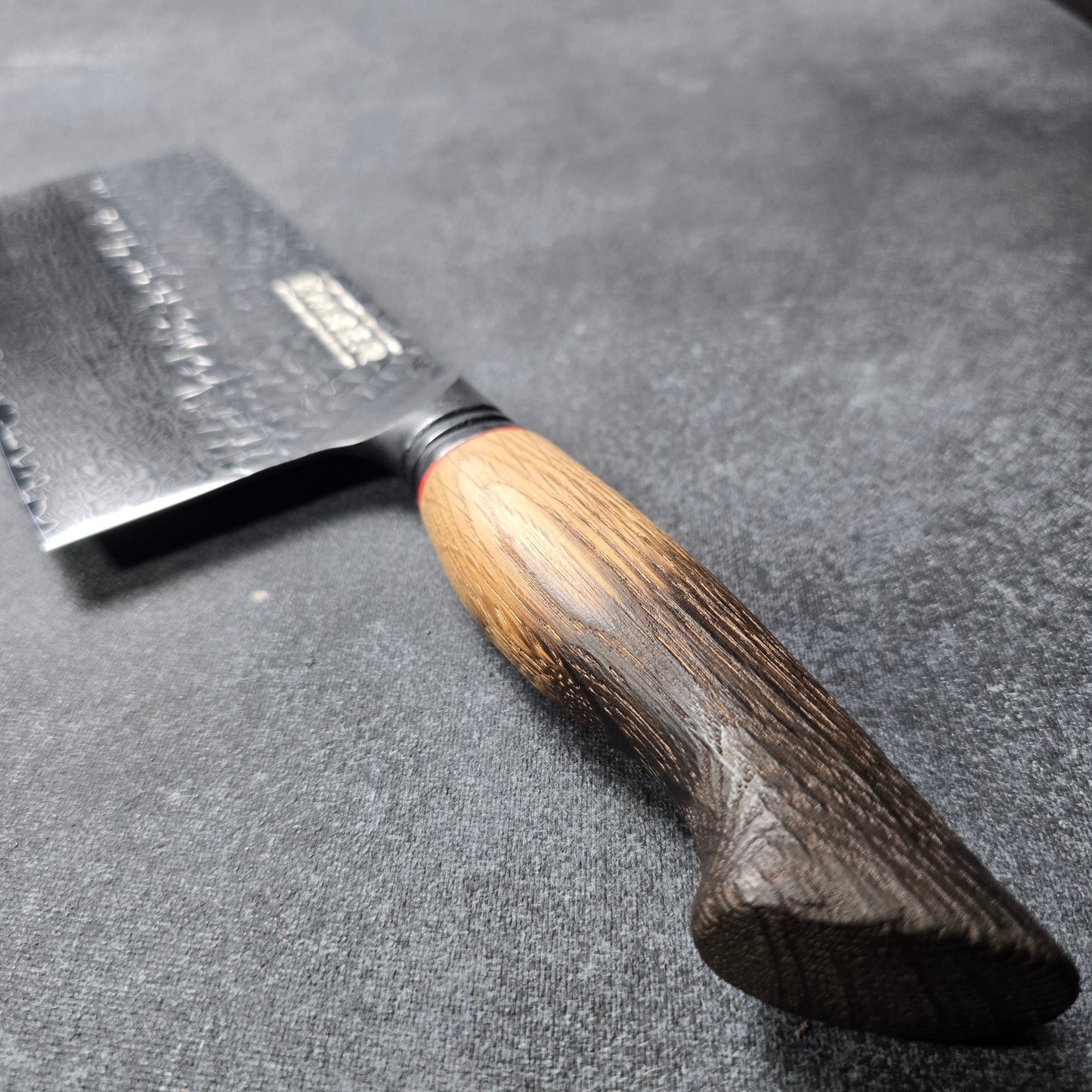 ASKA! CUCHILLO DE CHEF ORIENTAL STONEWASH Y DAMASCO 8"