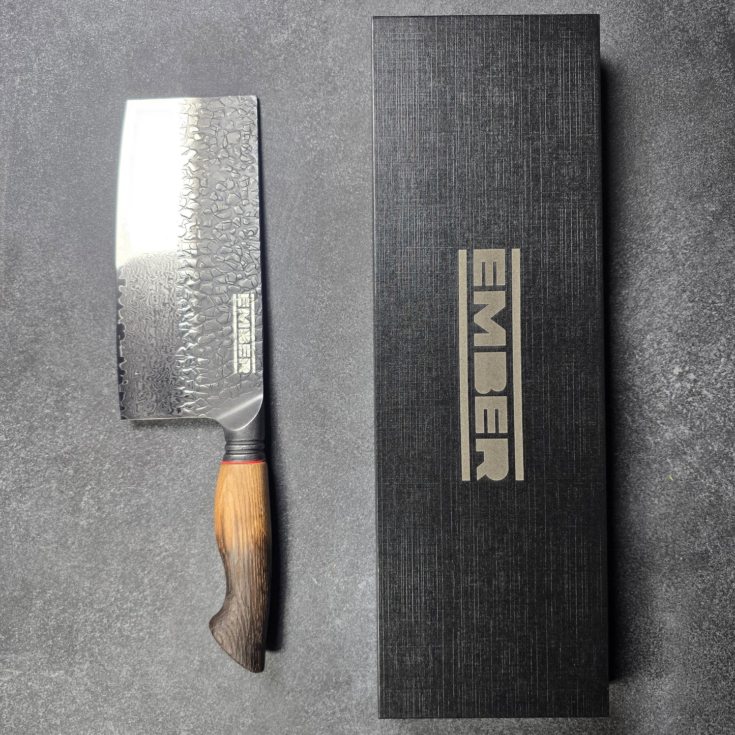 ASKA! CUCHILLO DE CHEF ORIENTAL STONEWASH Y DAMASCO 8"