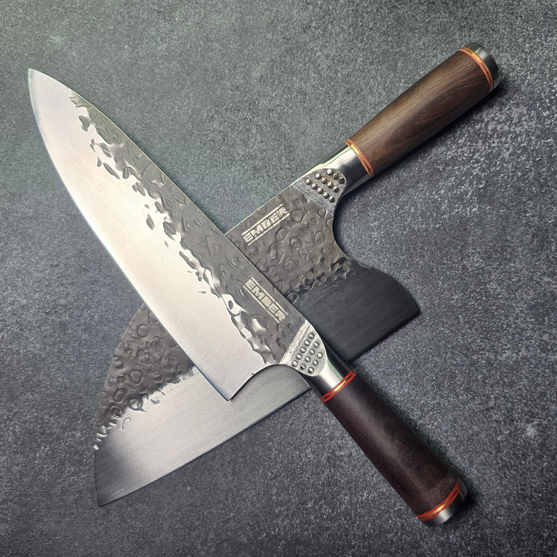SET ORKO X2 - SERBIO-CHEF Acero Alto en Carbono